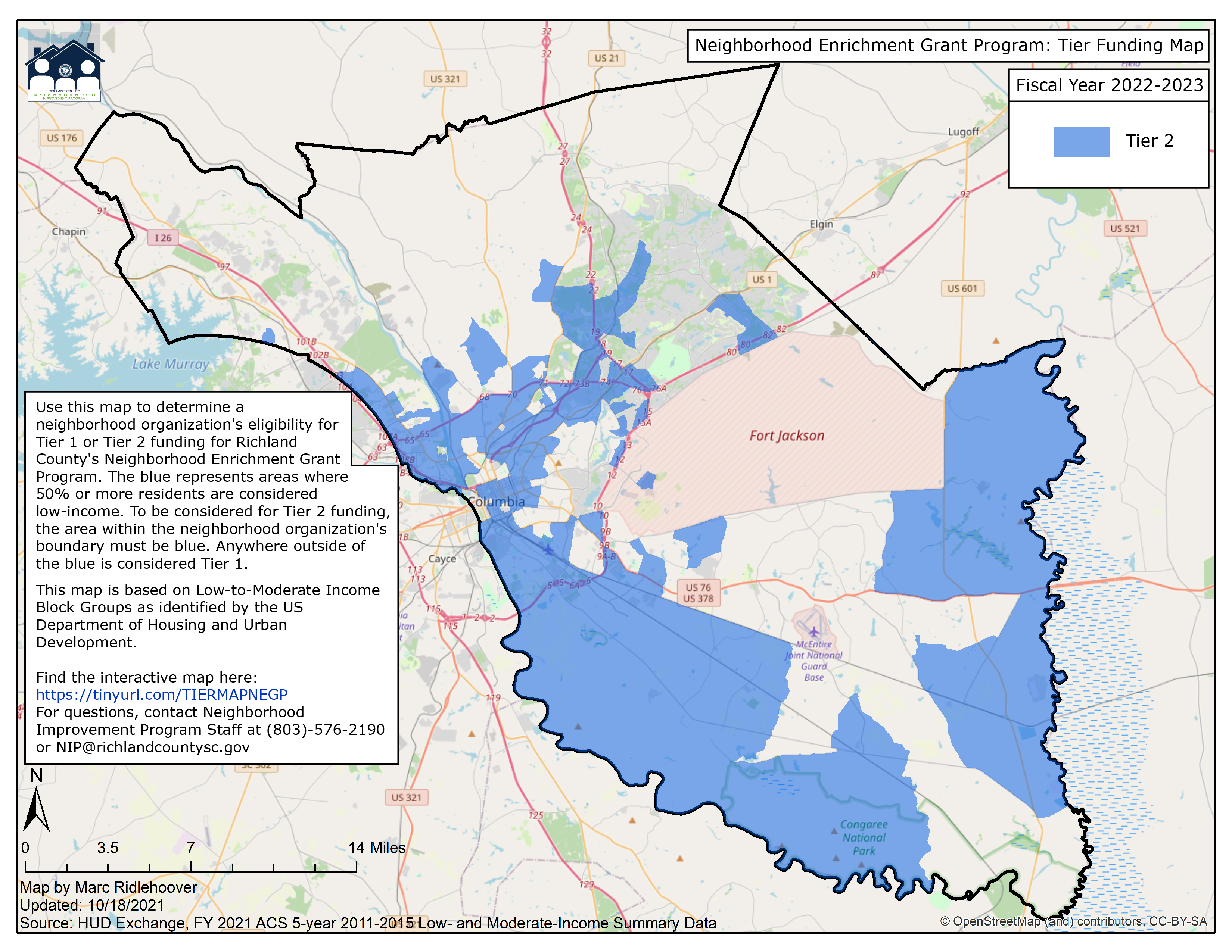 Columbia Sc City Limits Grants
