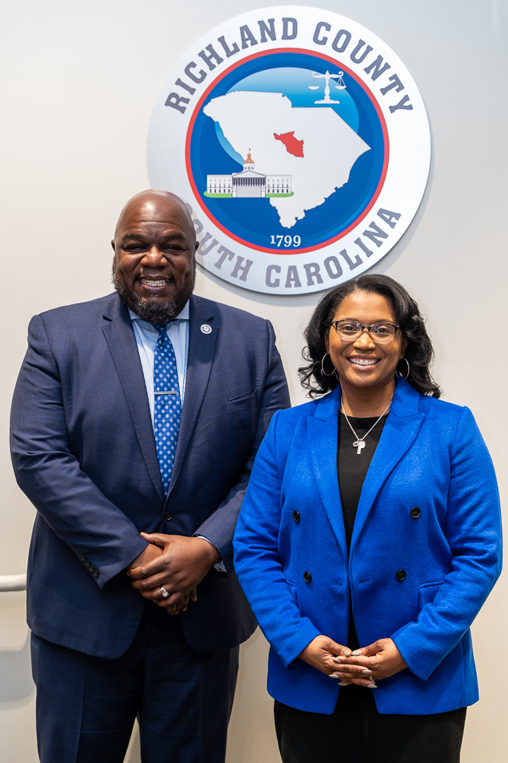 Councilwoman Jesica Mackey and Councilman Derrek Pugh were elected as new chair and vice chair, respectively, on Tuesday.