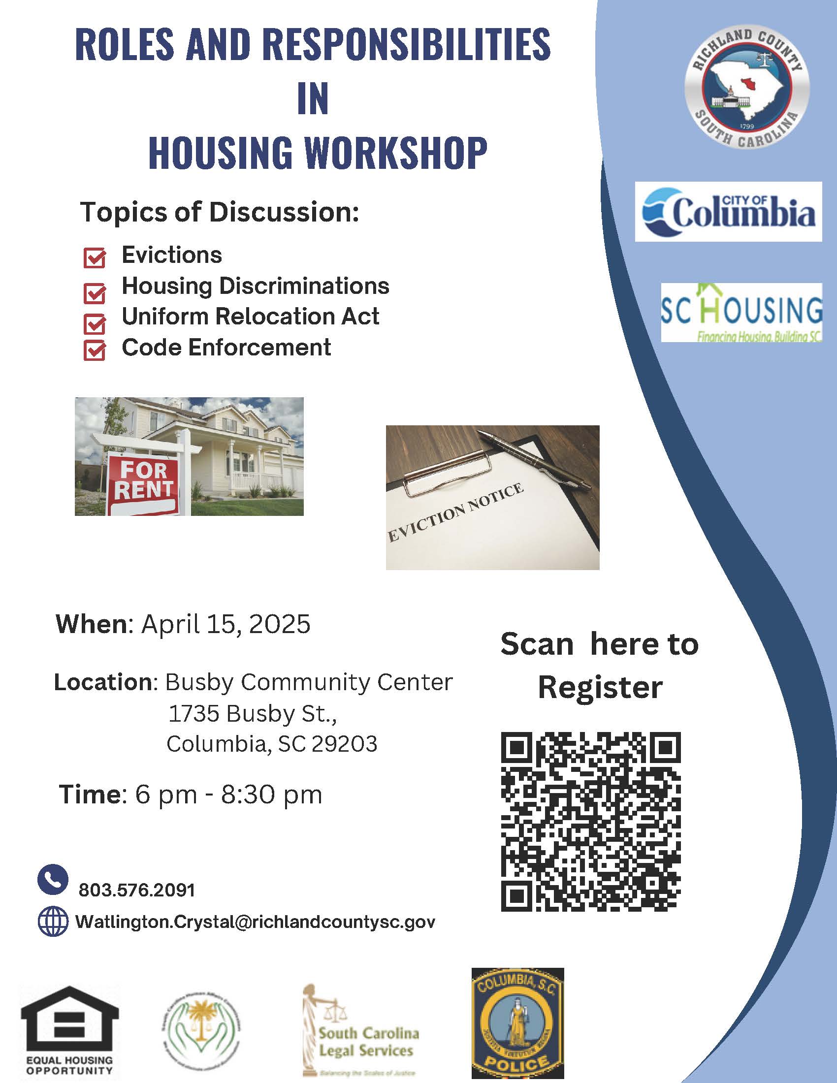 Public Workshop: Roles and Responsibilities - April 15, 2025 Public Workshop: Roles and Responsibilities - April 15, 2025