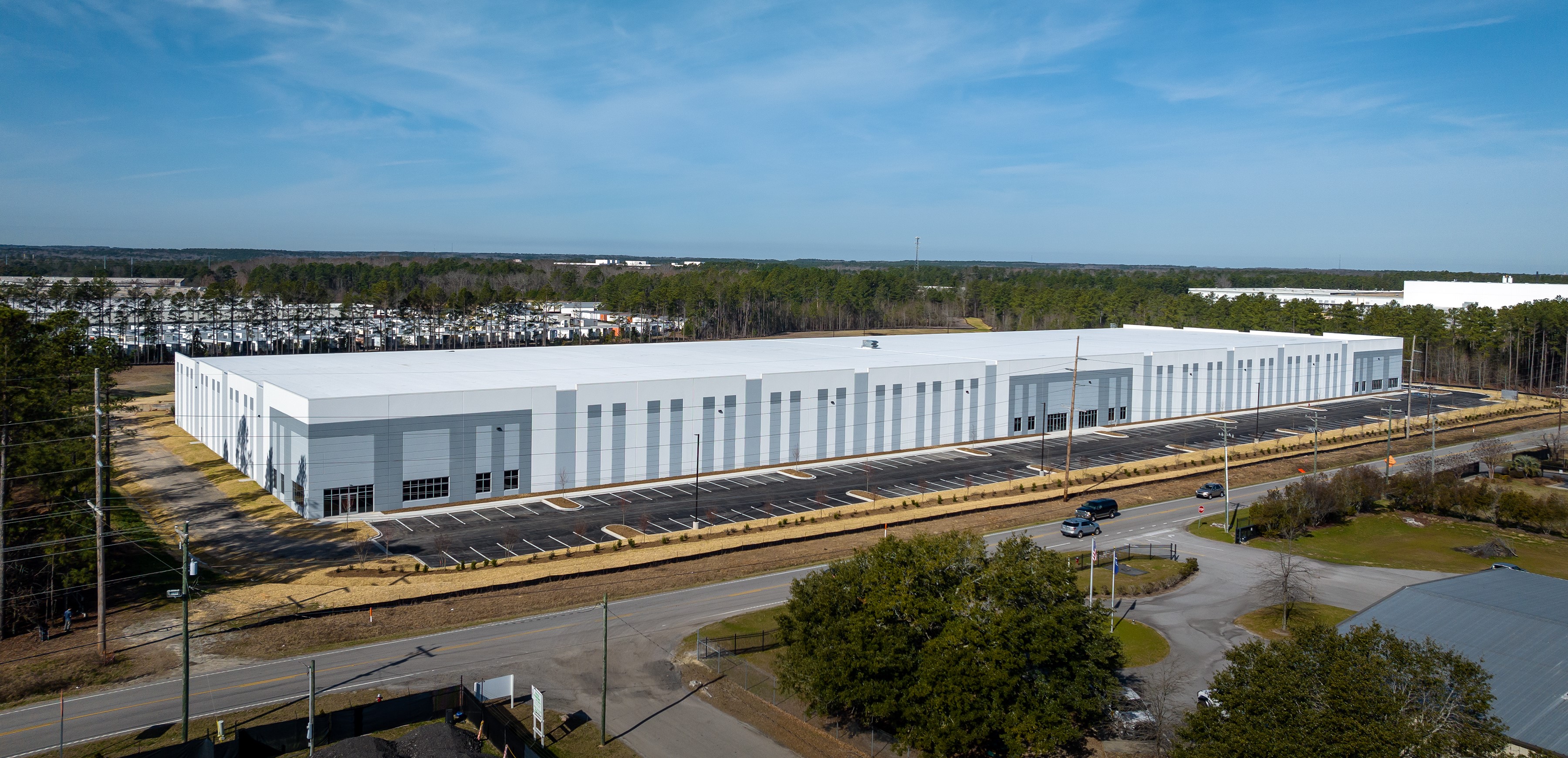 Speculative building in Carolina Pines Industrial Park