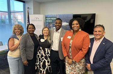 OSBO and Timmons Group at a Community Breakfast