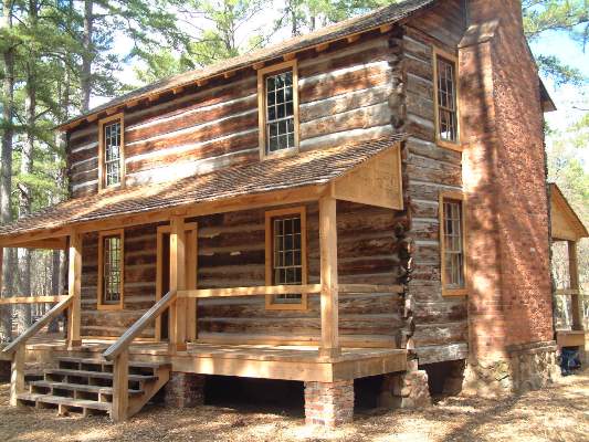 Cabin at Sesquicentennial Park