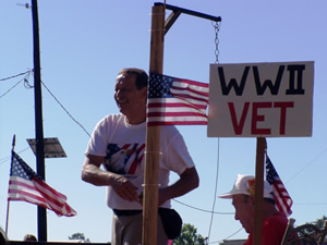 Malinowski in Chapin Parade